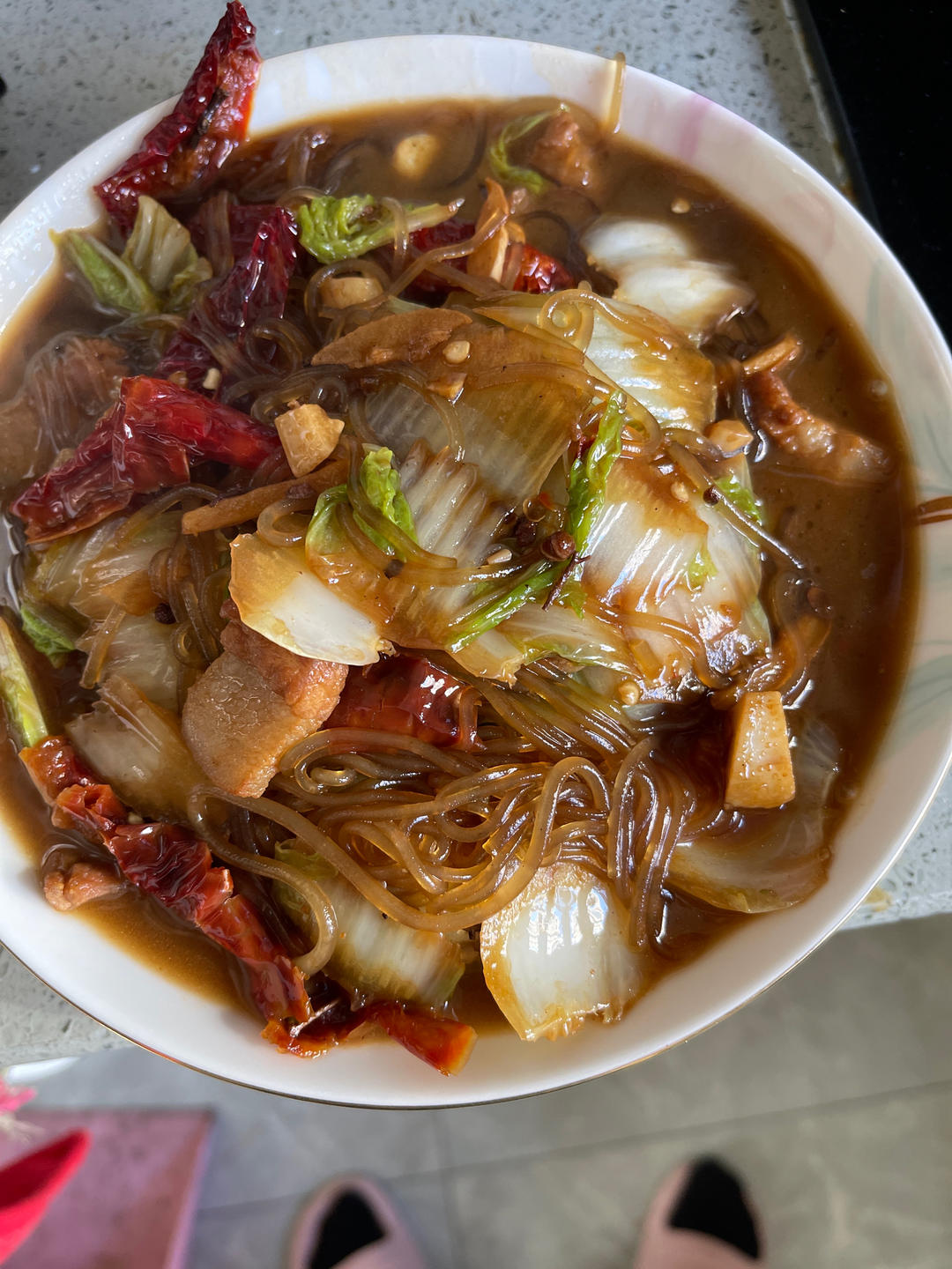 白菜炖粉条