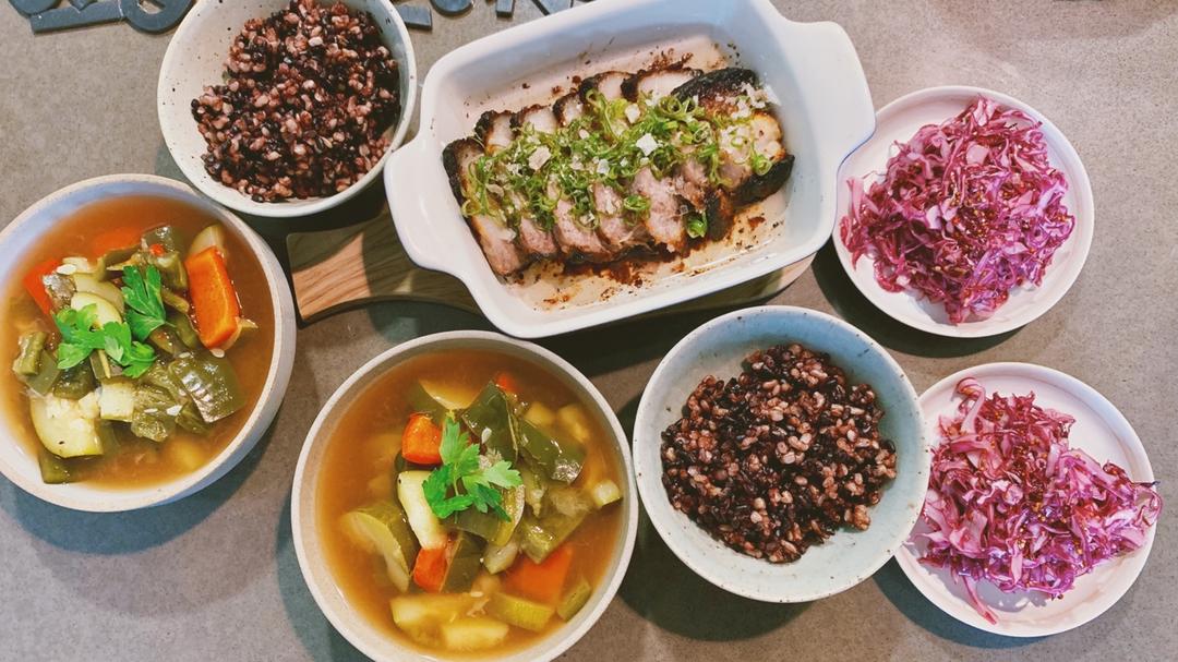鹽麴料理：烤五花
