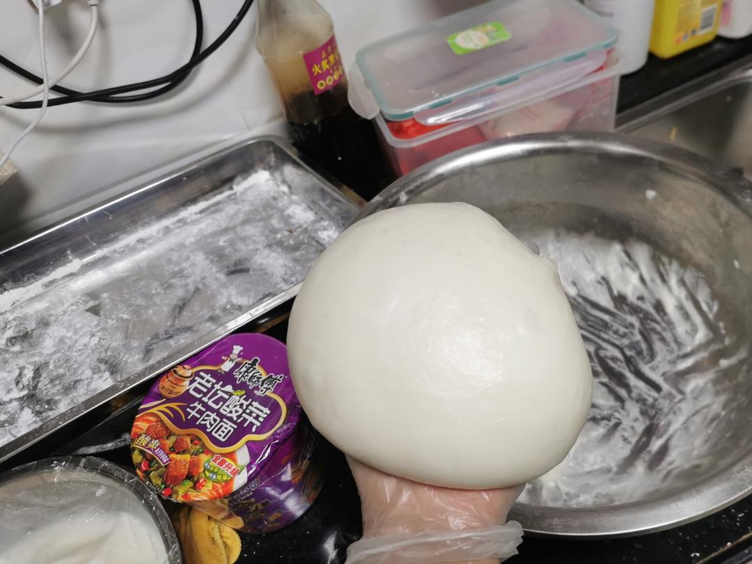 纯奶手撕吐司的做法 步骤1