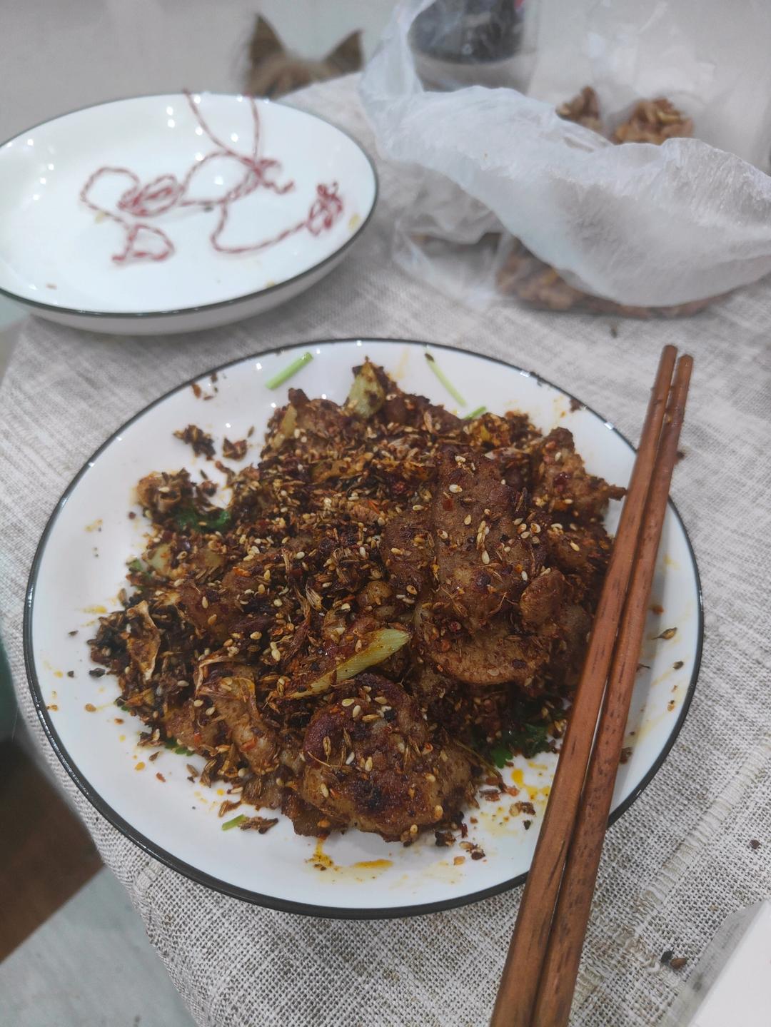 孜然羊肉