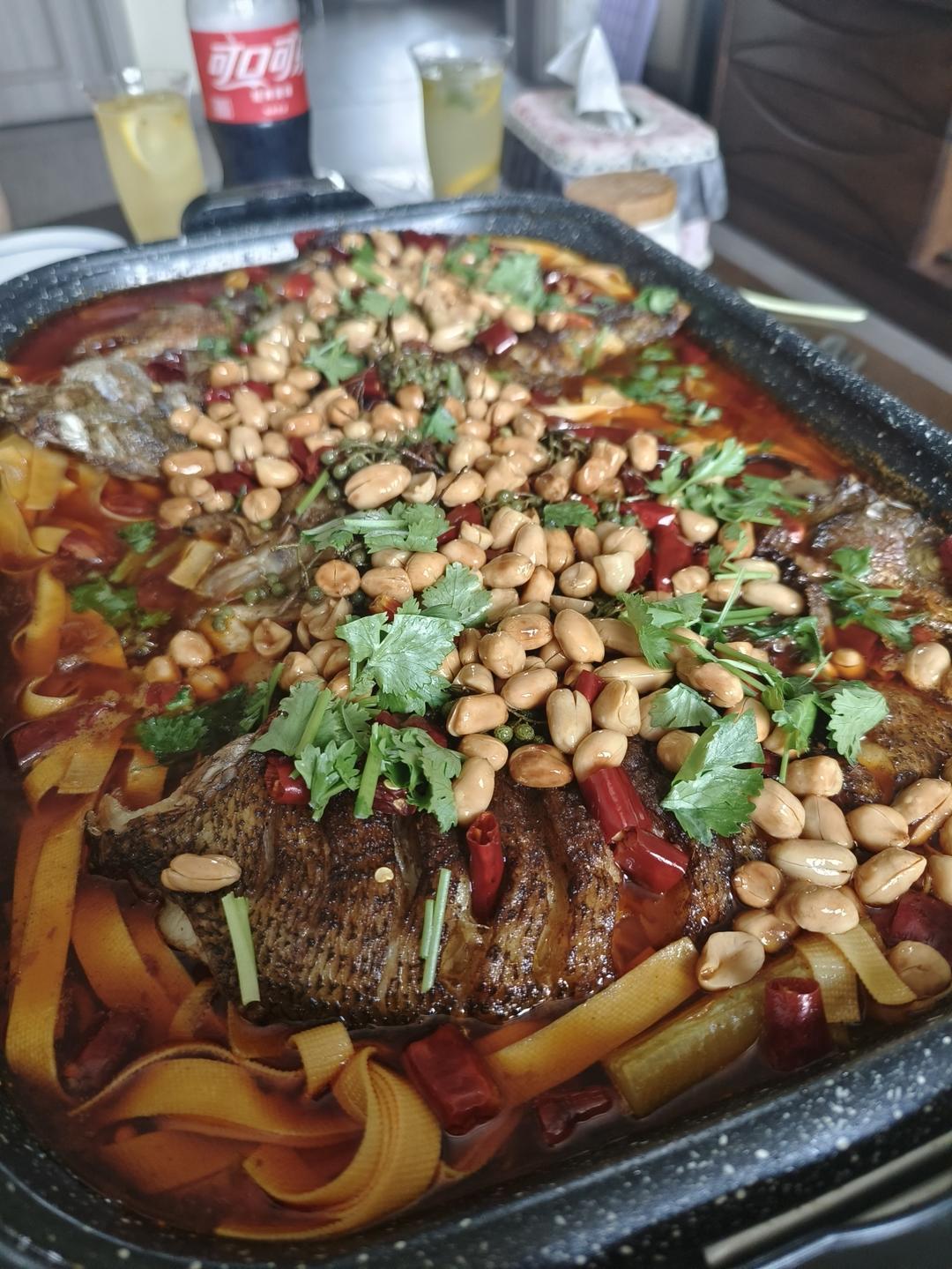 重庆烤鱼(烤箱版)爆好吃，爆简单