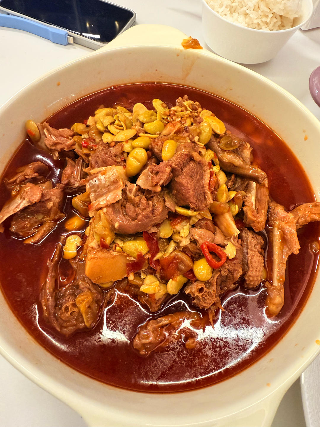 毛豆燒鴨子（高壓鍋版）