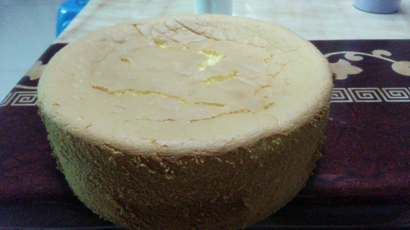 超好记八寸戚风蛋糕（后蛋法）