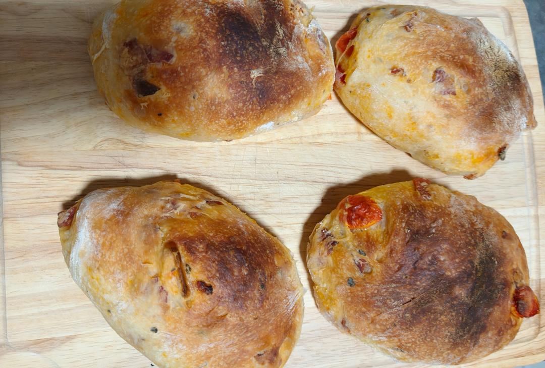 【ciabatta】家庭版恰巴塔，软乎乎的拖鞋面包