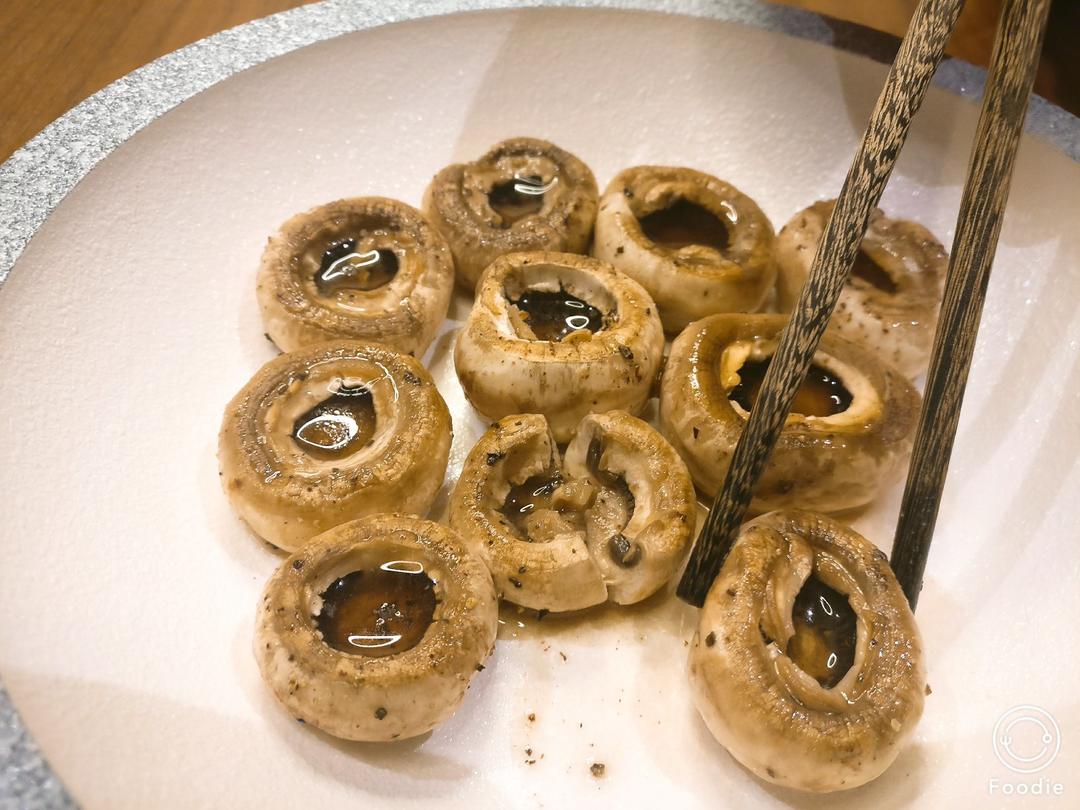 保留最原始鲜味儿的煎口蘑