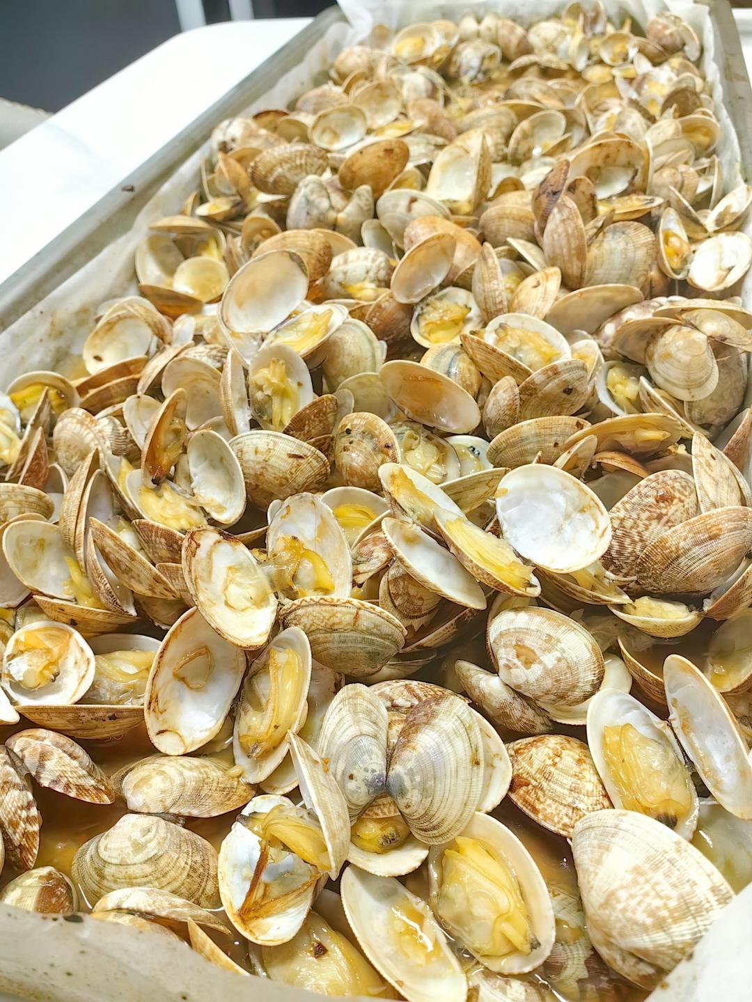 蒜蓉粉丝烤花蛤虾（烤箱版）