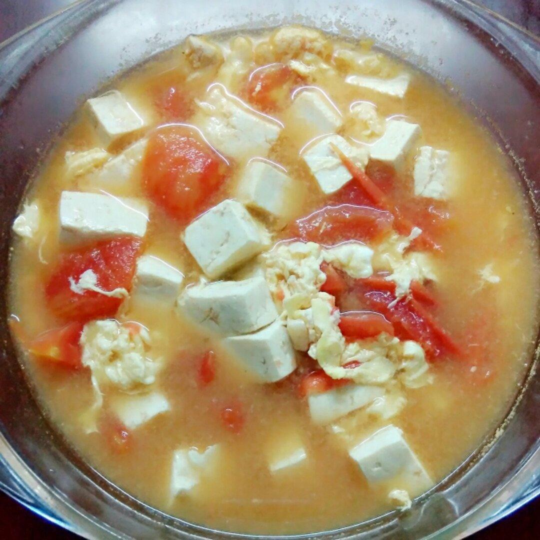 番茄豆腐汤