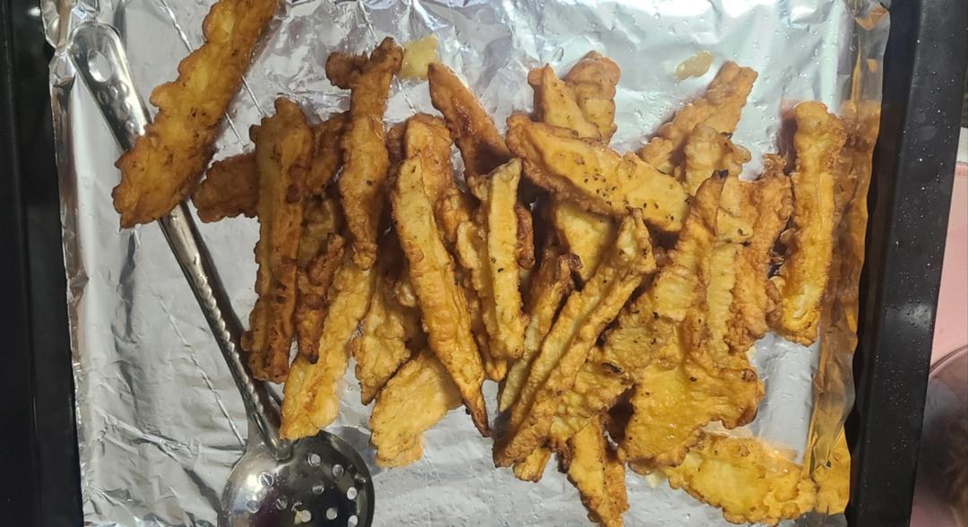 素版“小酥肉”杏鲍菇