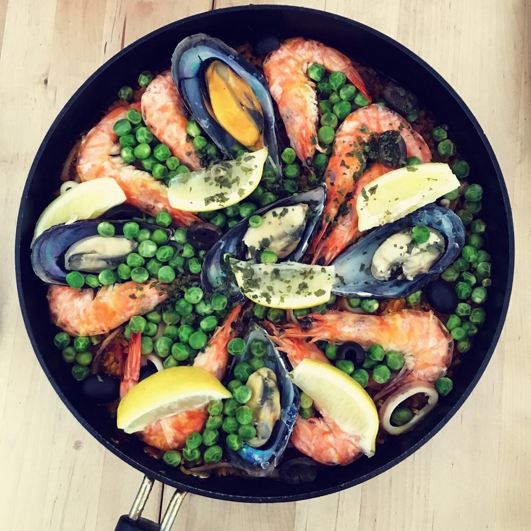 【曼食慢语】Seafood Paella 西班牙海鲜饭