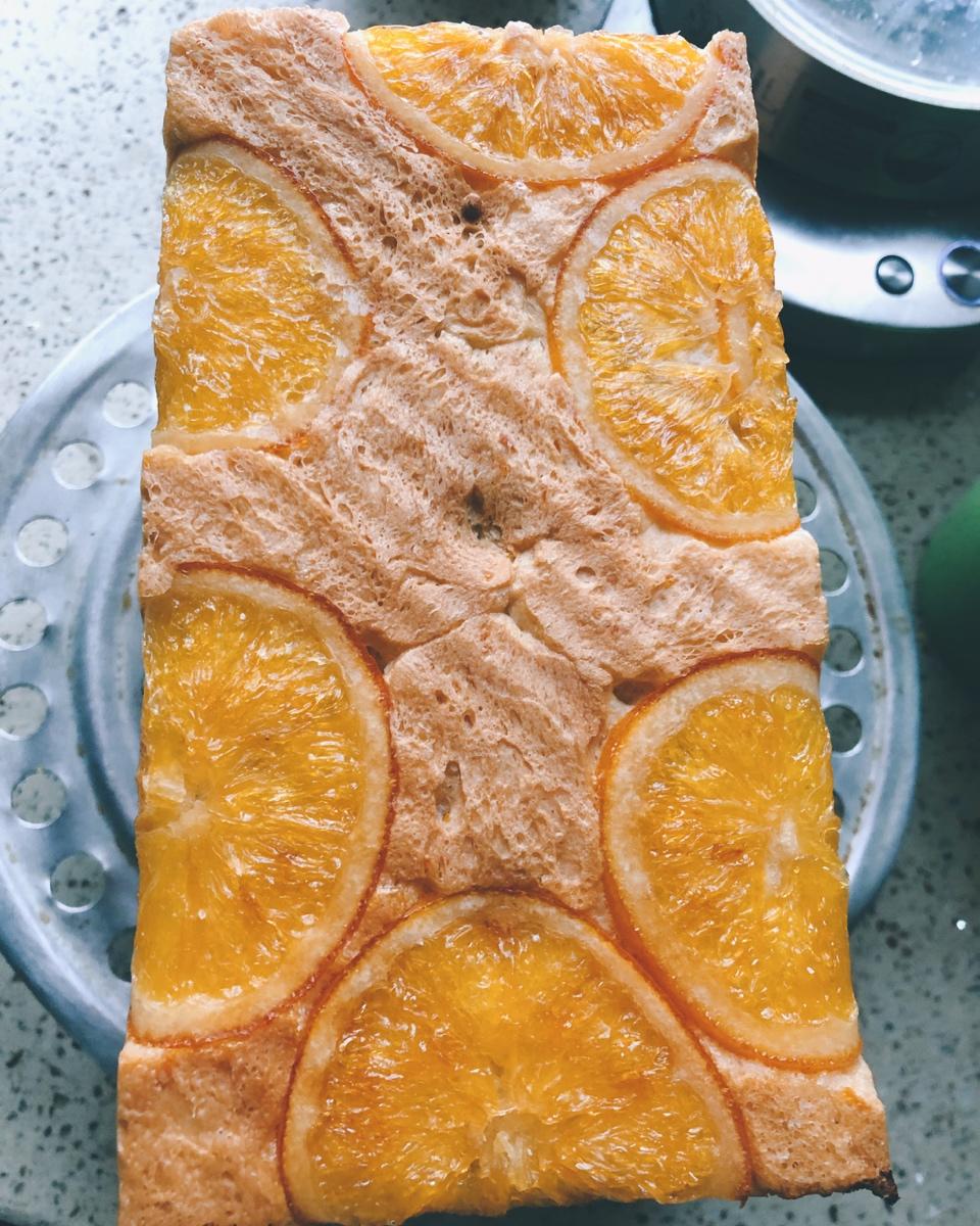香橙翻转吐司