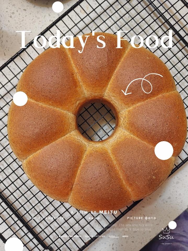 蜂蜜全麦面包｜低油低糖