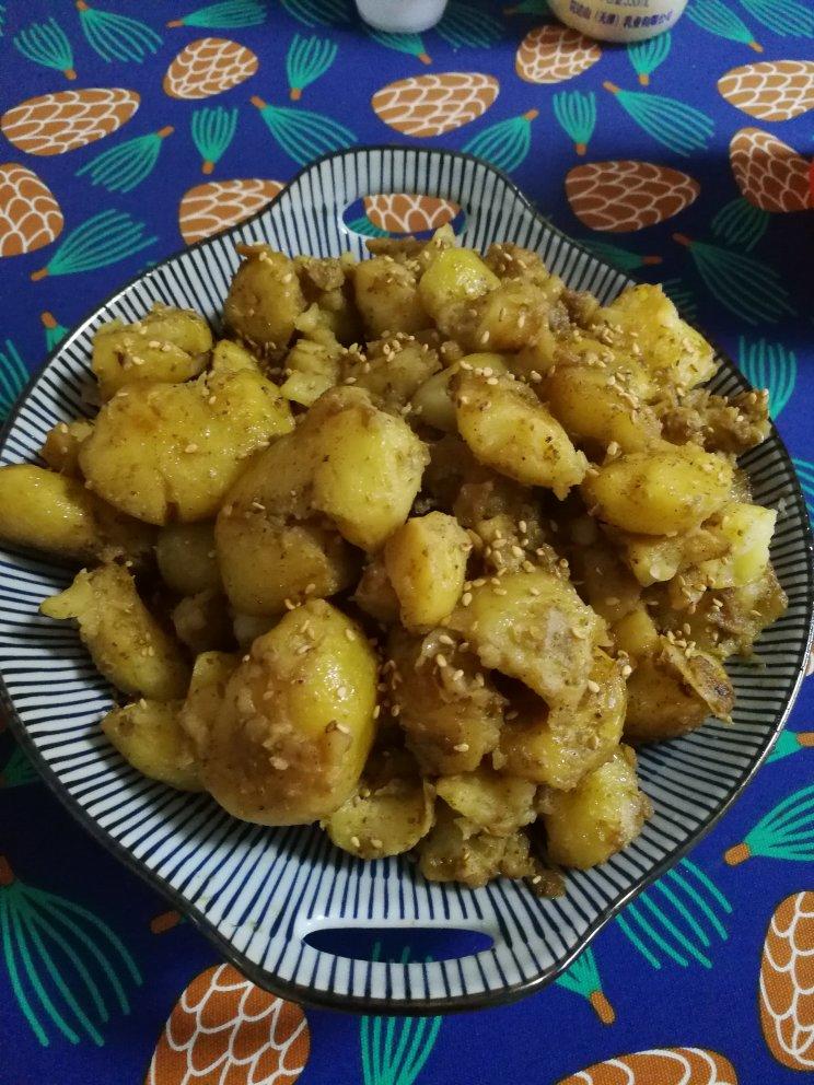 香煎孜然小土豆