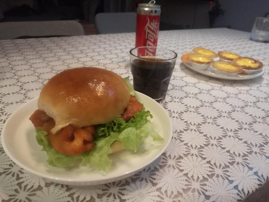 奥尔良鸡腿堡（方法全部有！！现做！！）