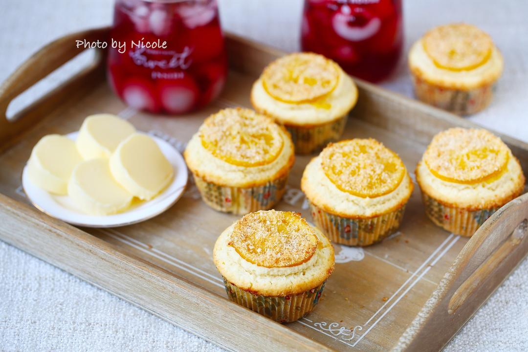 清新加倍的柠檬卡仕达玛芬的做法