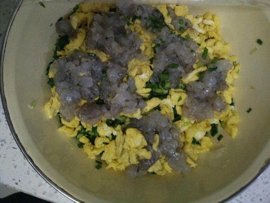 韭菜鸡蛋包子
