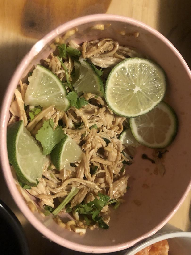 ✅ 第6道快手低脂菜✨清爽美味的柠檬鸡丝🍋鸡胸肉满分吃法💯