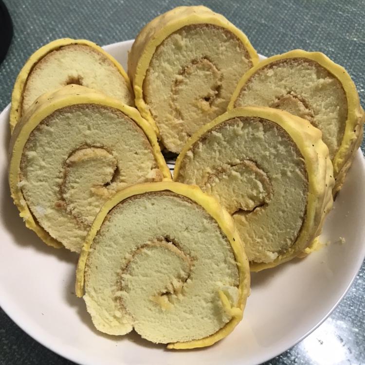 配方清晰的虎皮蛋糕卷