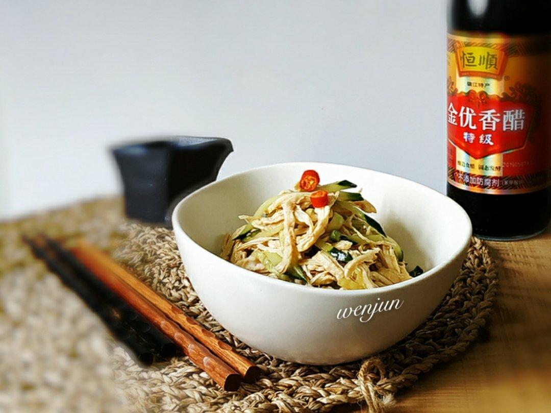 凉拌黄瓜鸡丝【万能凉拌汁】