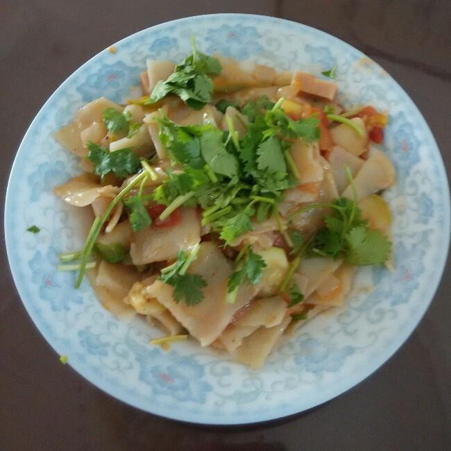 炒面片的做法