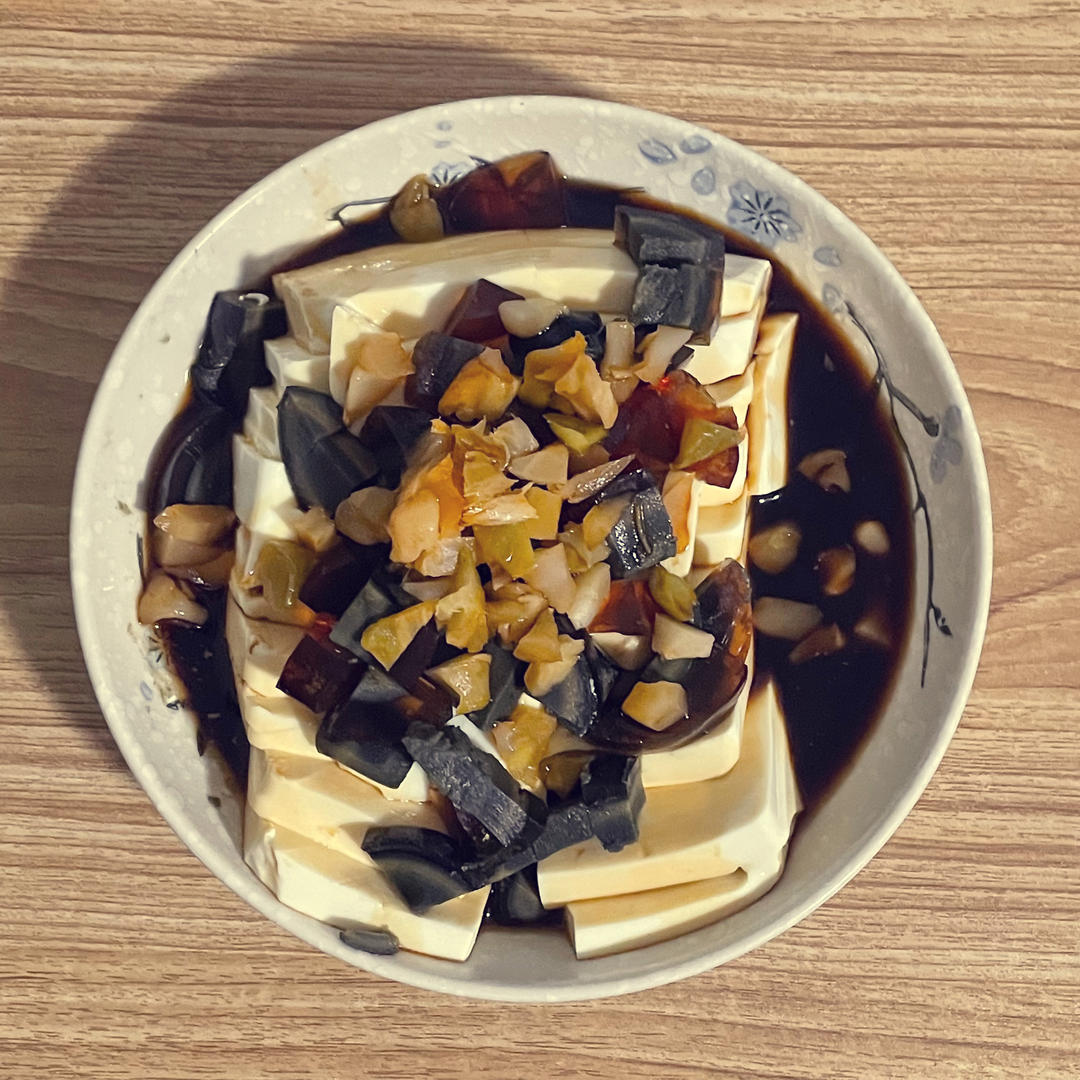 【最佳CP～】凉拌皮蛋豆腐✨