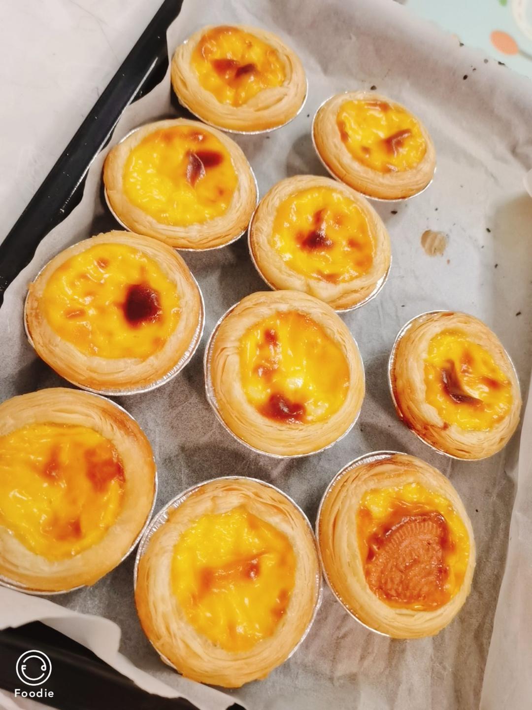 超嫩滑的葡式蛋挞(全蛋版)新手友好『秒杀KFC』