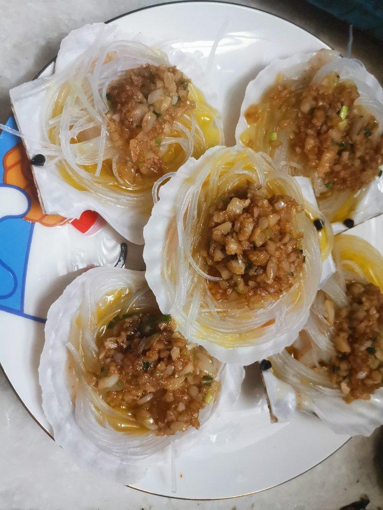 蒜蓉粉丝蒸扇贝