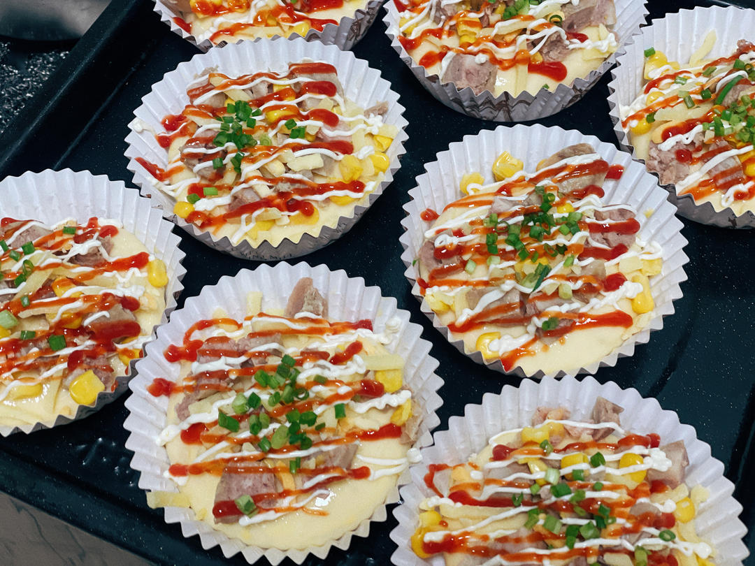 花样披萨小面包