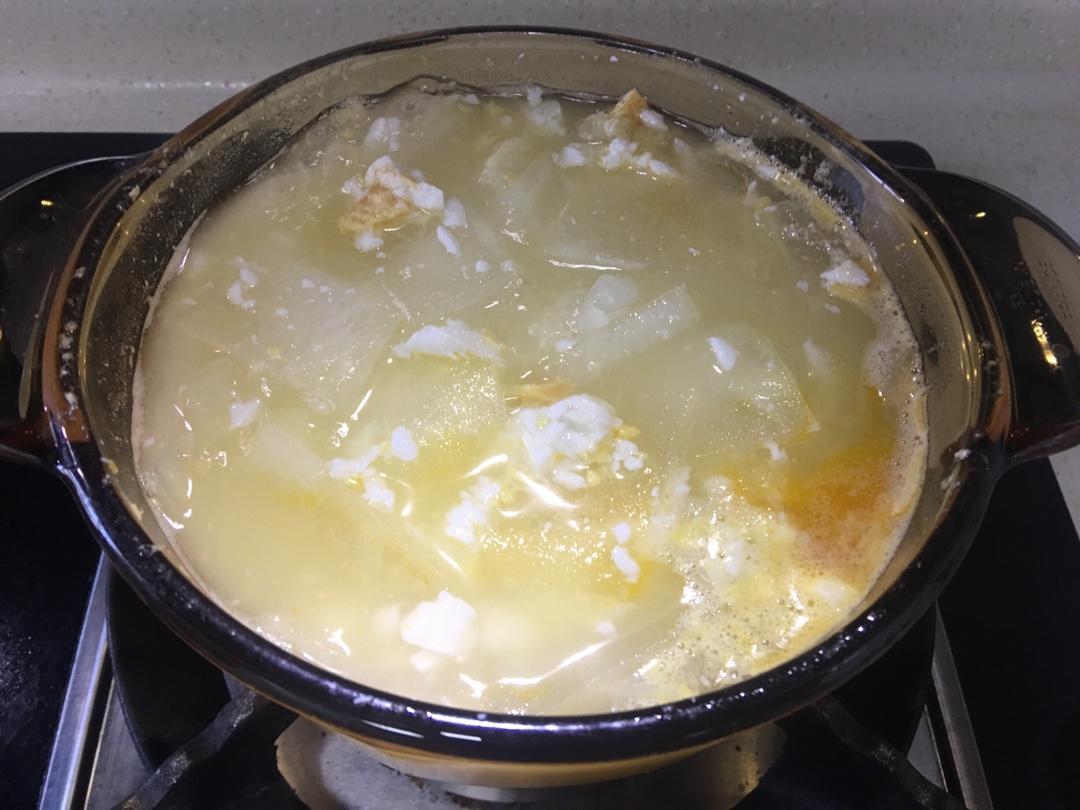 咸鸭蛋炖冬瓜