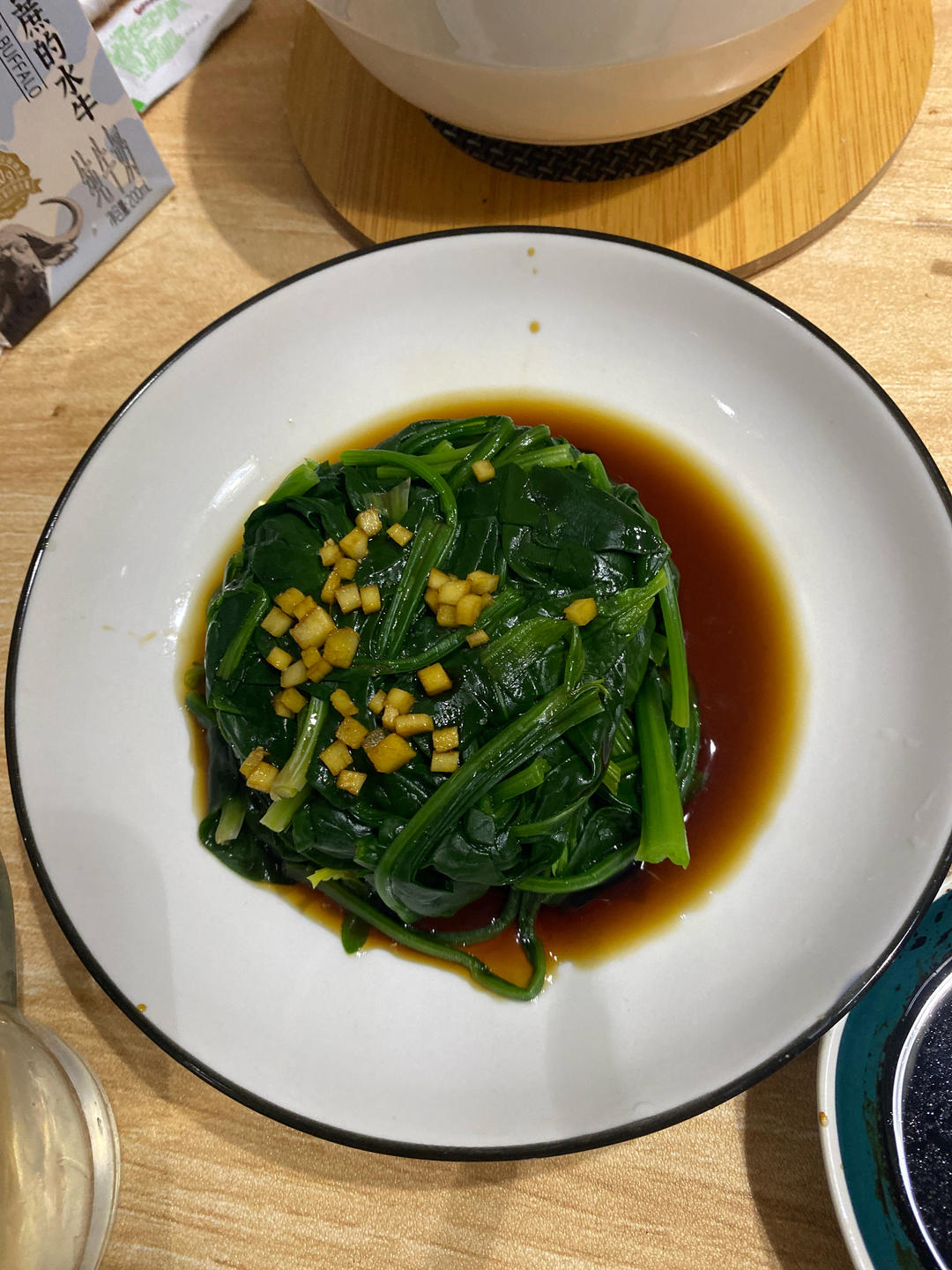 姜汁菠菜