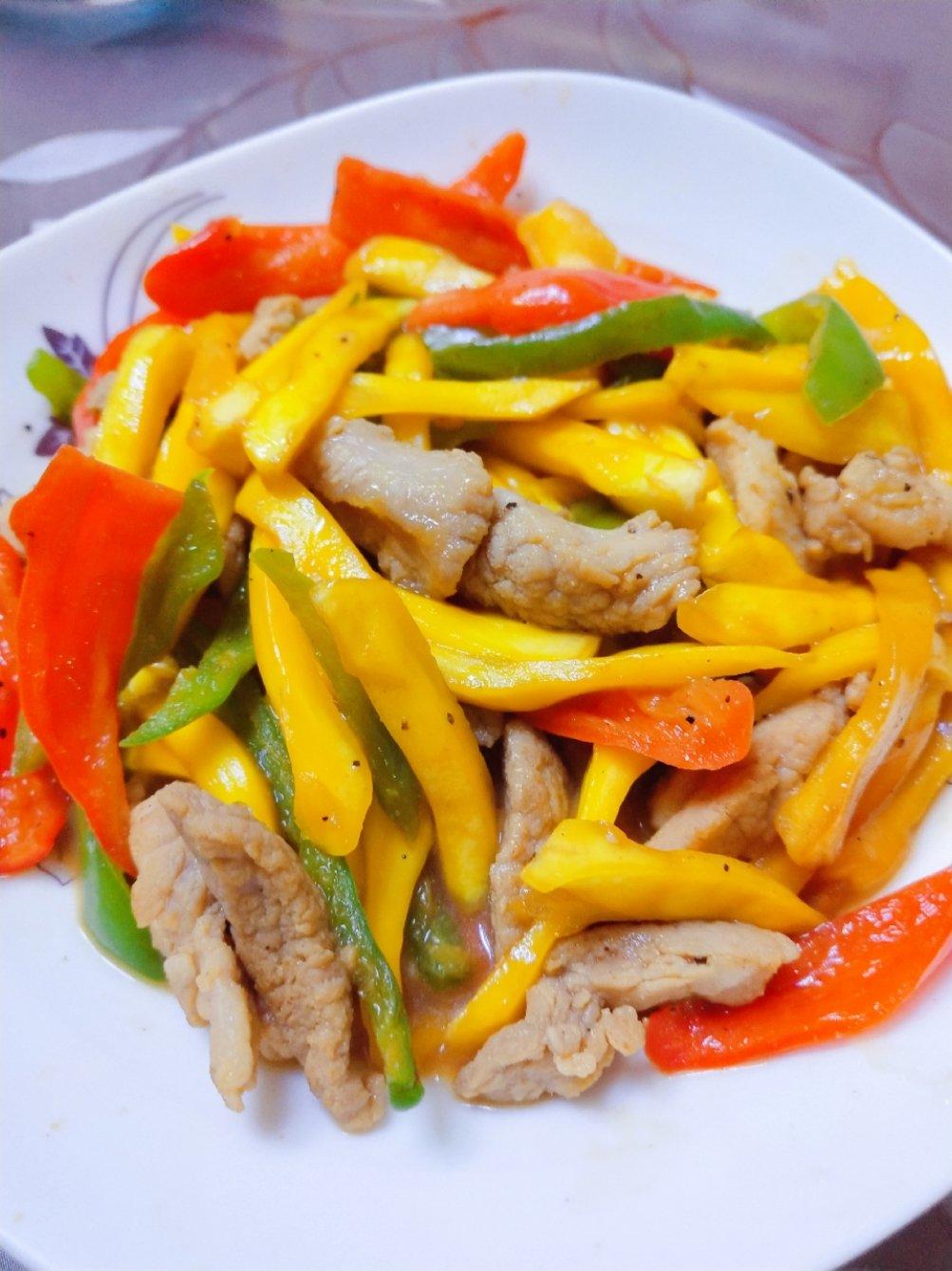 手机用户5568_t6ve做的菠萝蜜丝炒肉