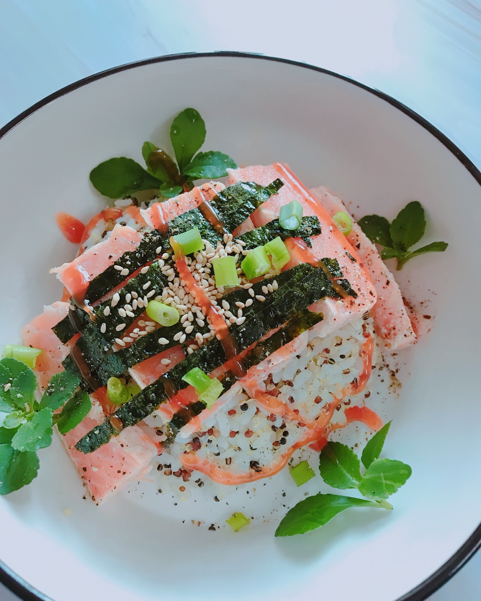 夏威夷三文鱼盖饭～Poke Bowl