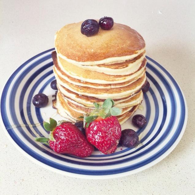 buttermilk pancake的做法