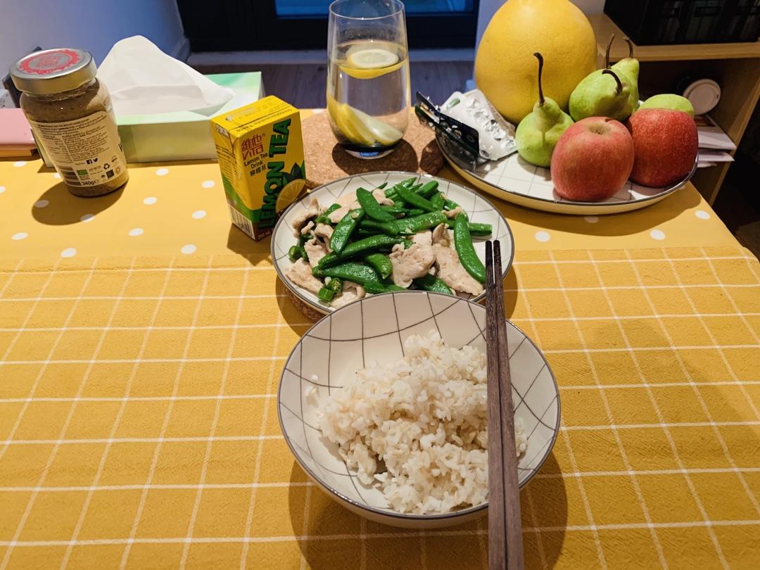 红茶的简餐