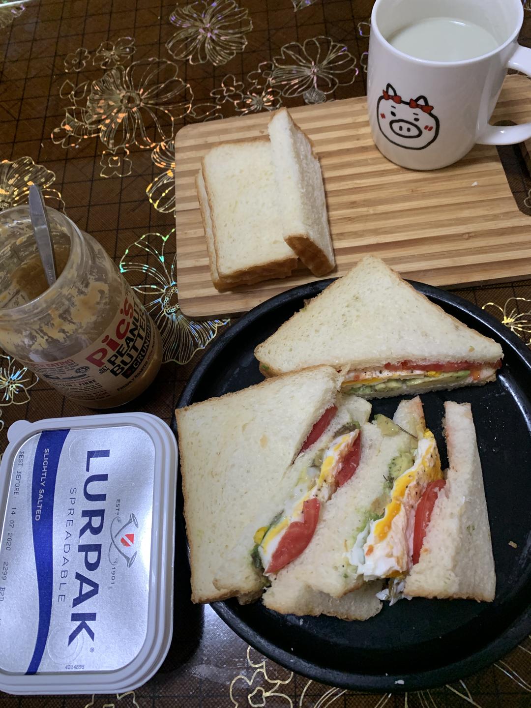 纯奶手撕吐司的做法 步骤1