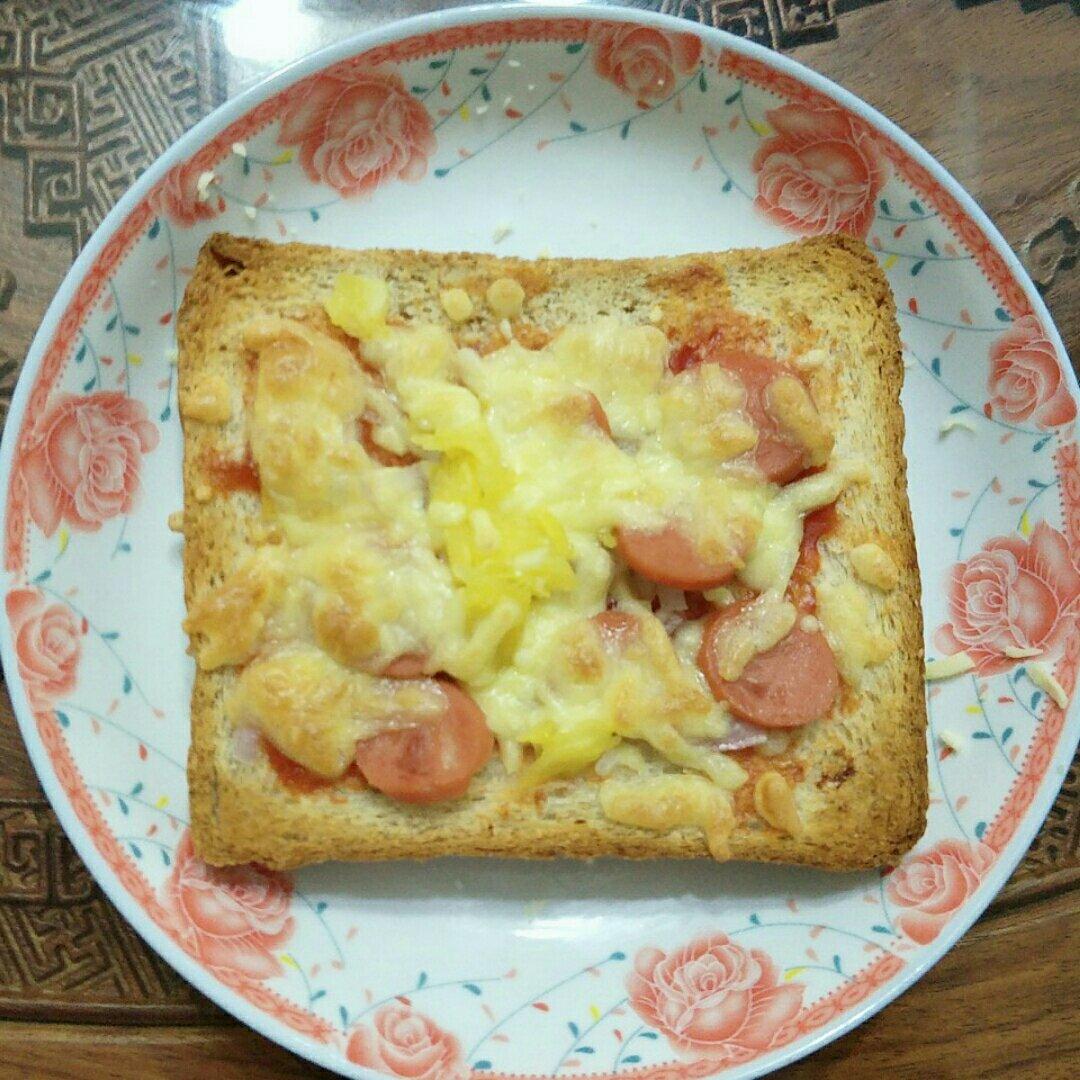 芝士面包片披萨