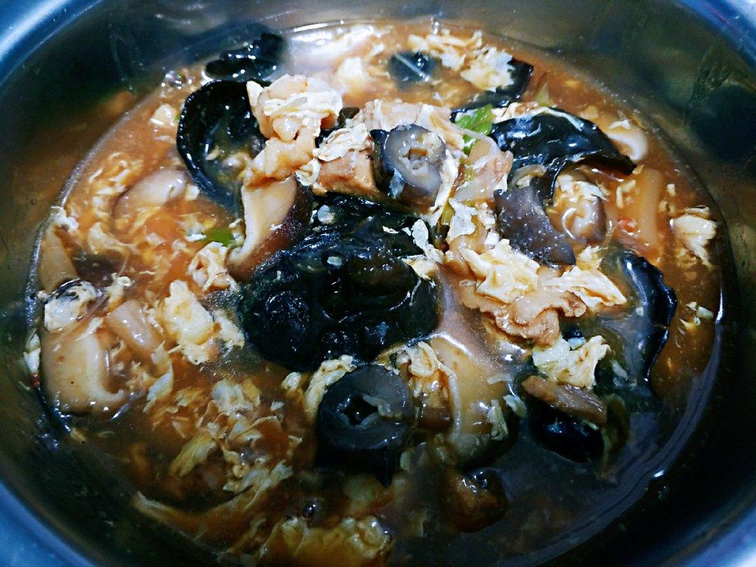 虾仁香菇打卤面