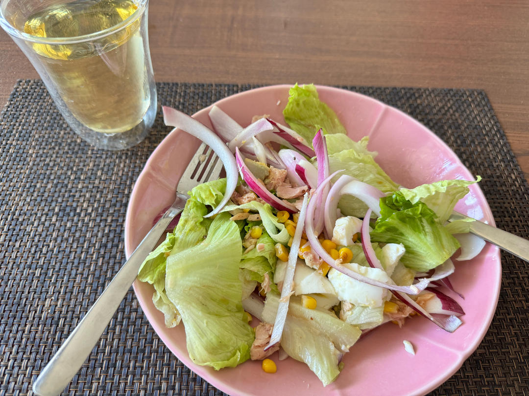 减肥的好帮手--三色金枪鱼沙拉