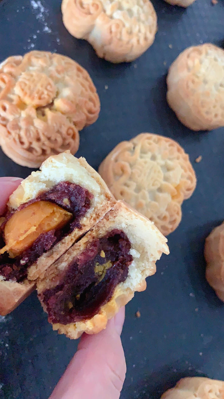 传统老式月饼(不用转化糖浆)