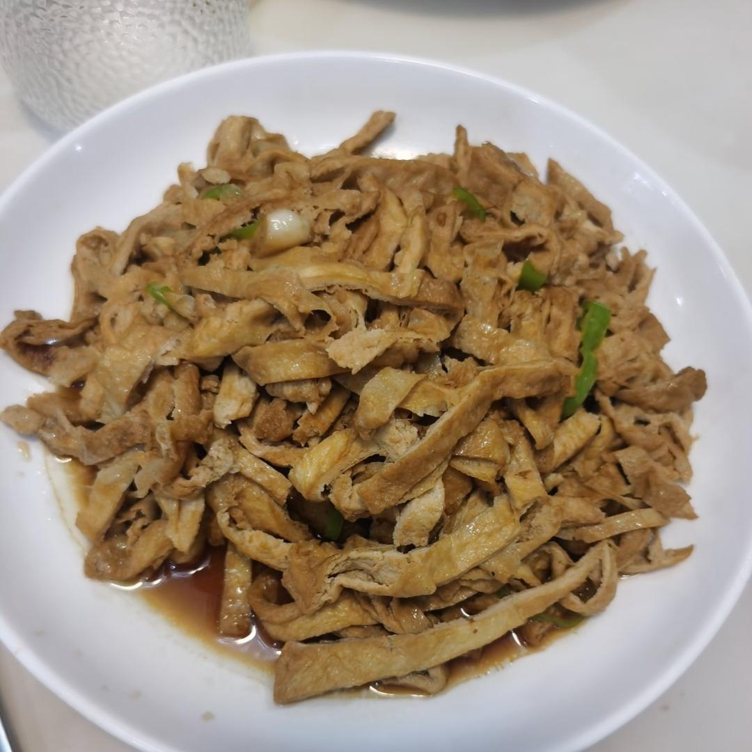 酱炒油豆腐片
