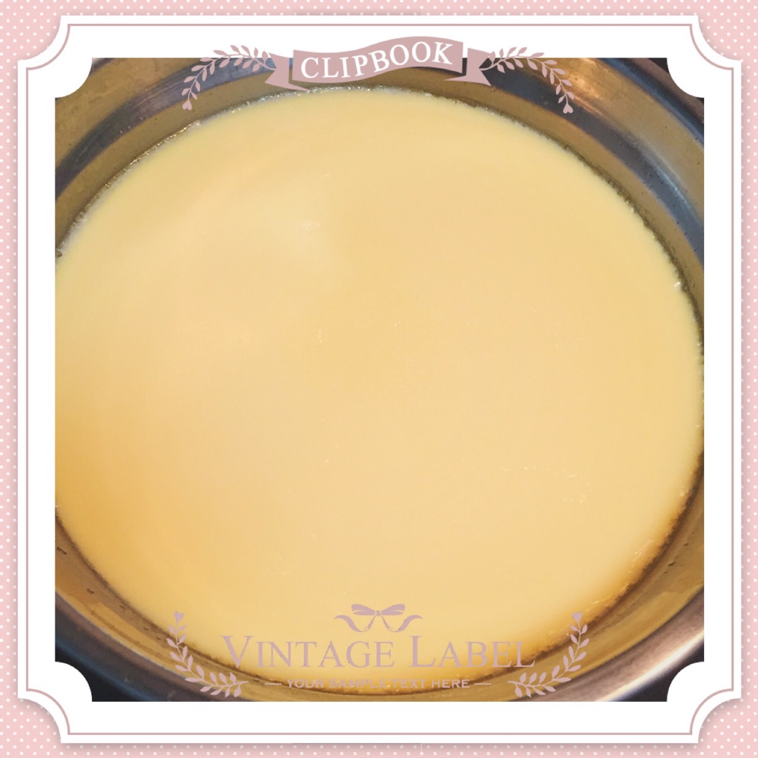 平滑如镜的蛋羹