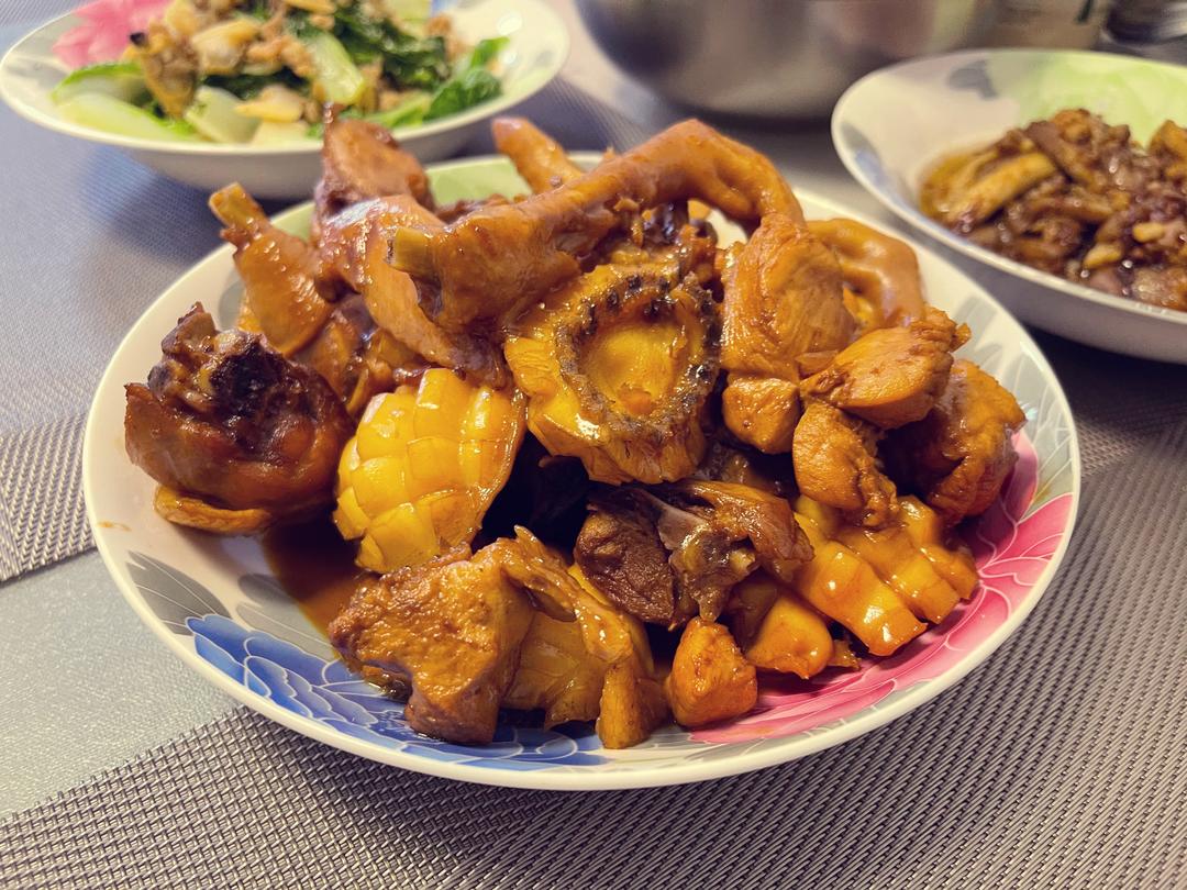快手鲍鱼闷鸡