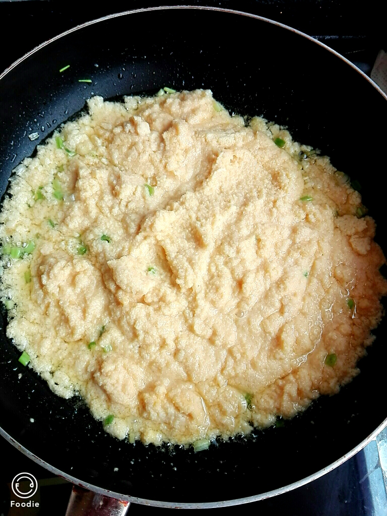 豆渣炒鸡蛋（打豆浆剩的豆渣）的做法 步骤6