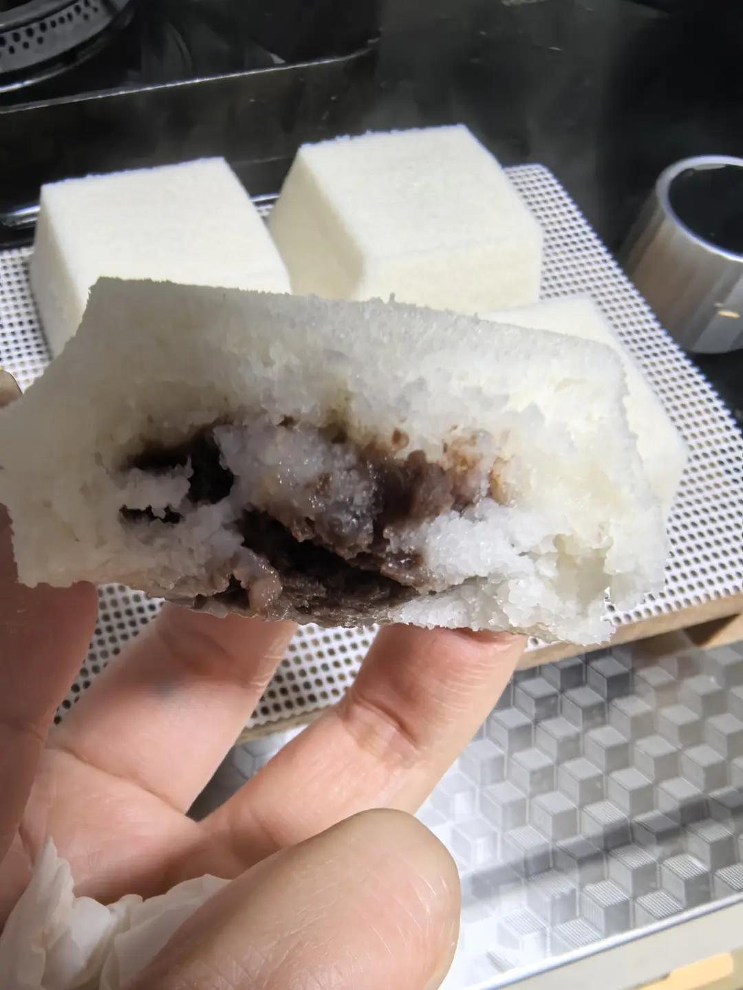 中式传统小方糕 松糕 米糕 蒸糕