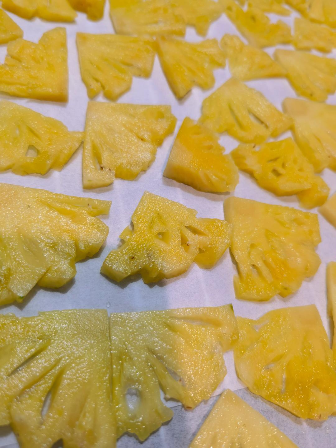 烤箱版菠萝干