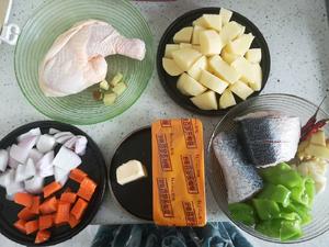 咖喱鸡肉土豆（黄油版浓香咖喱，家人和朋友赞不绝口）的做法 步骤1