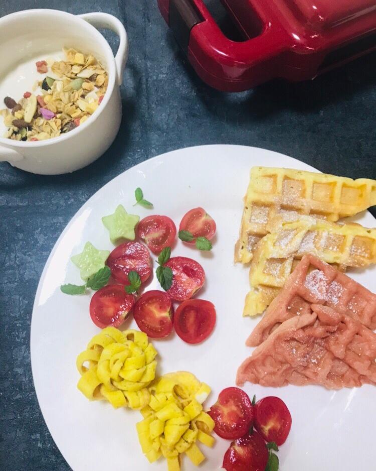 软萌华夫饼（酵母版）