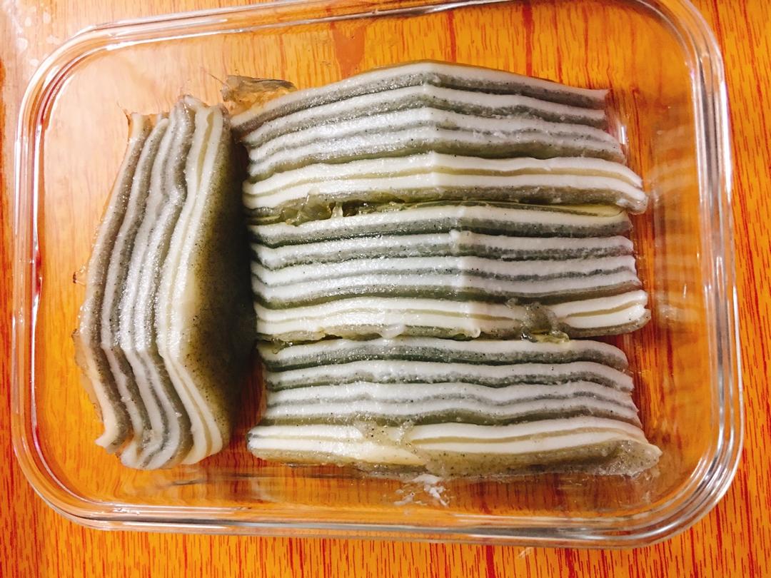 芝麻椰汁千层糕