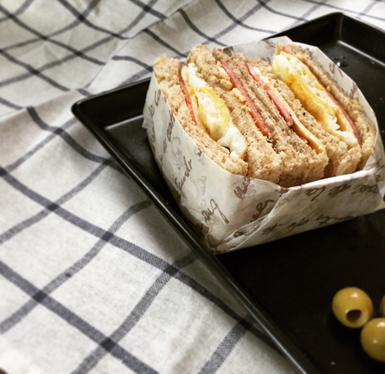 三明治纸盒折法