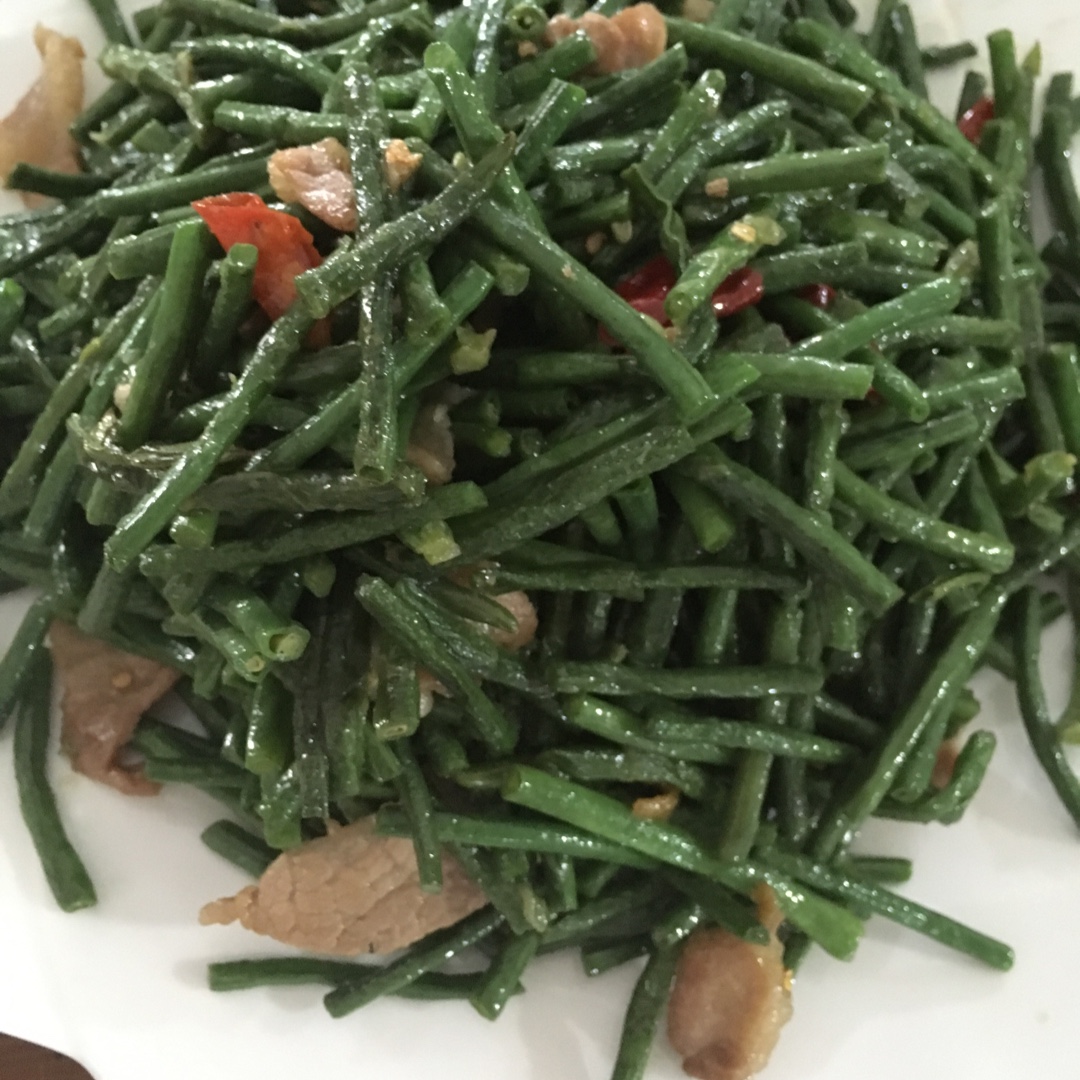 线豆儿炒肉