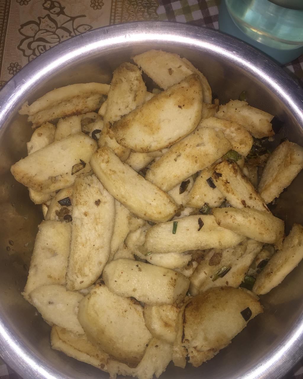 孜然炒馍块